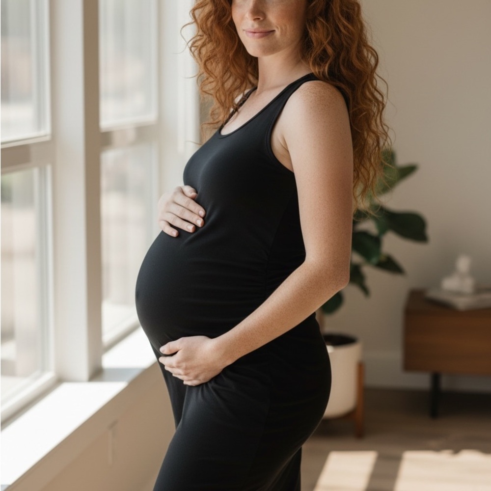 Isabel Women's Black Maternity Sleepwear